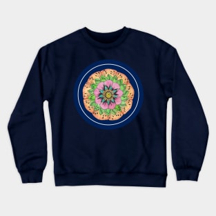 Blissful Floral Watercolor Mandala Edition 1 Crewneck Sweatshirt